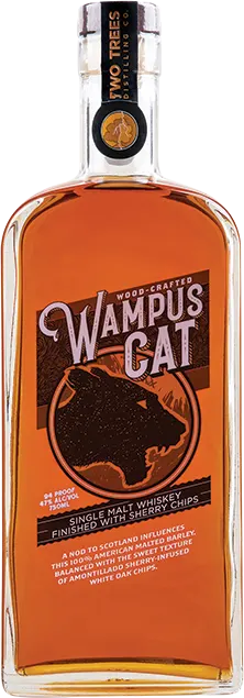 Two Trees Wampus Cat bottle